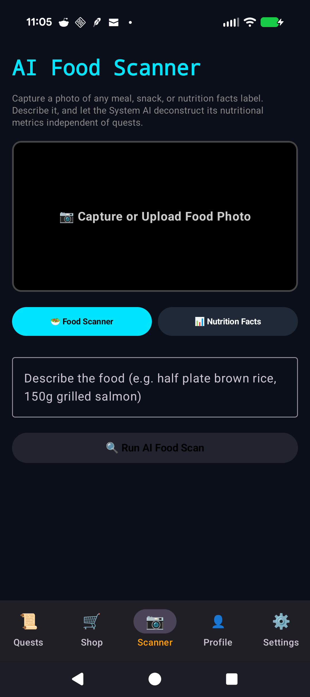 AI Food Scanner